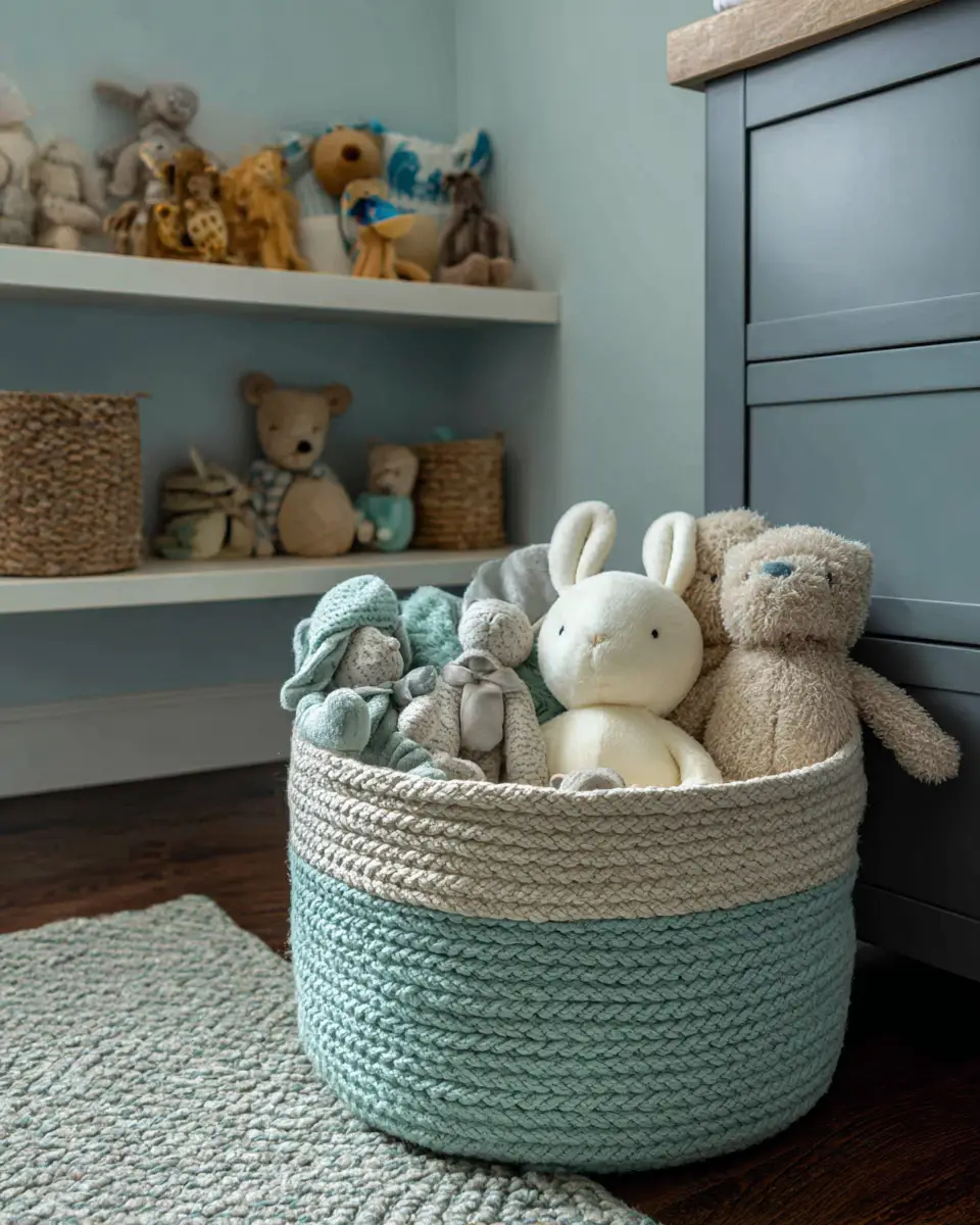 Teal Farmhouse Nursery Decor Ideas