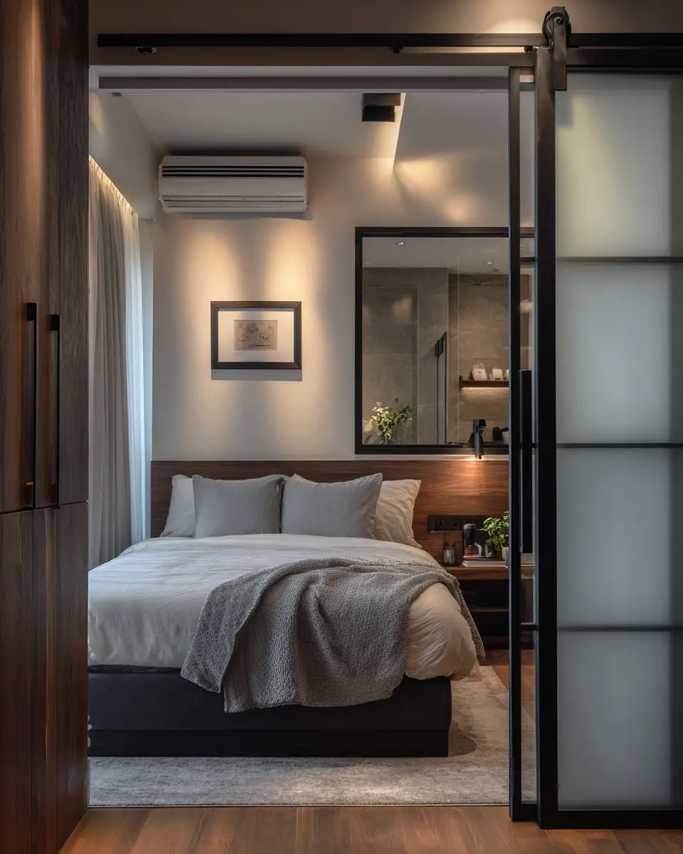 Teal Japandi Bedroom Decor Ideas