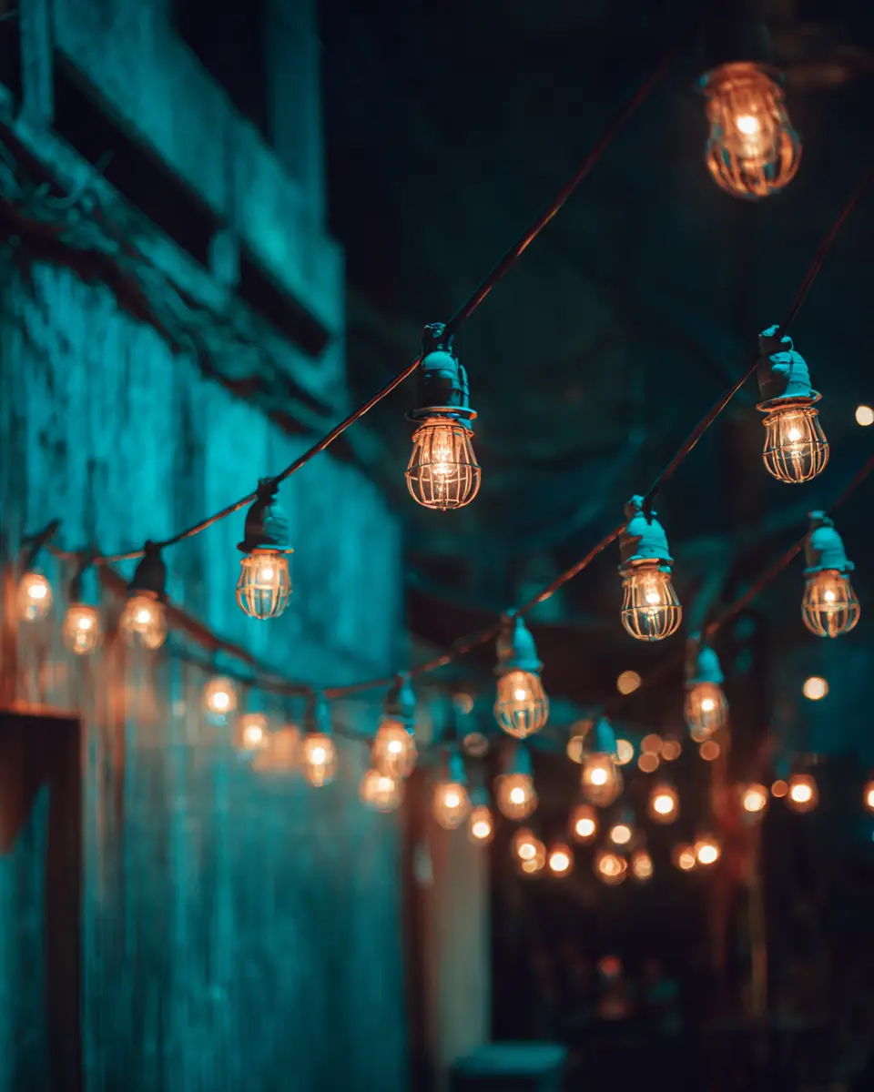 Teal Rustic Patio Decor Ideas