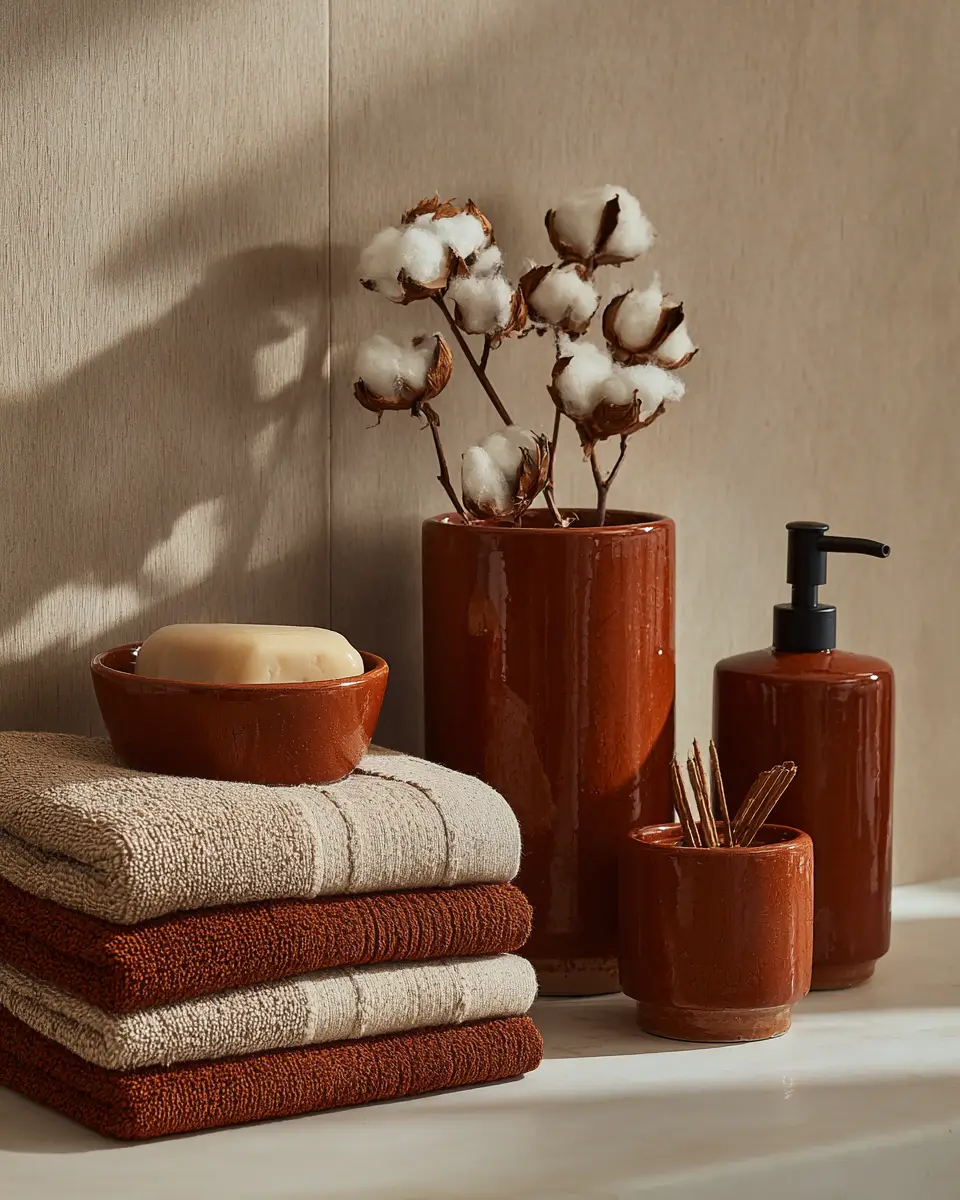 Terracotta Bathroom Decor Ideas