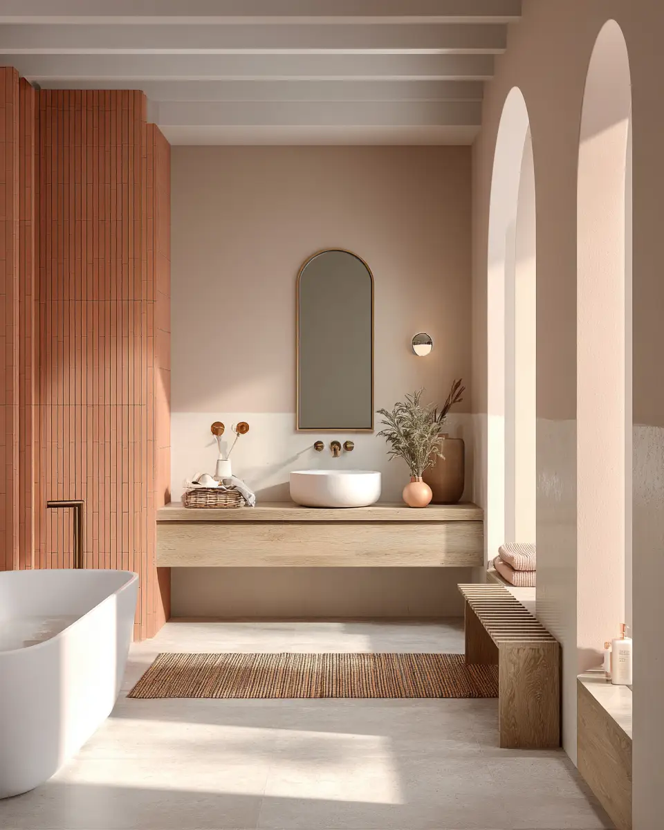 Terracotta Bathroom Decor Ideas