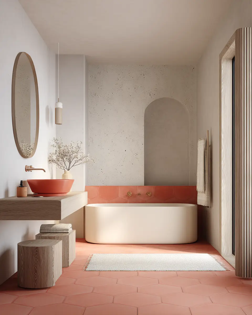 Terracotta Bathroom Decor Ideas