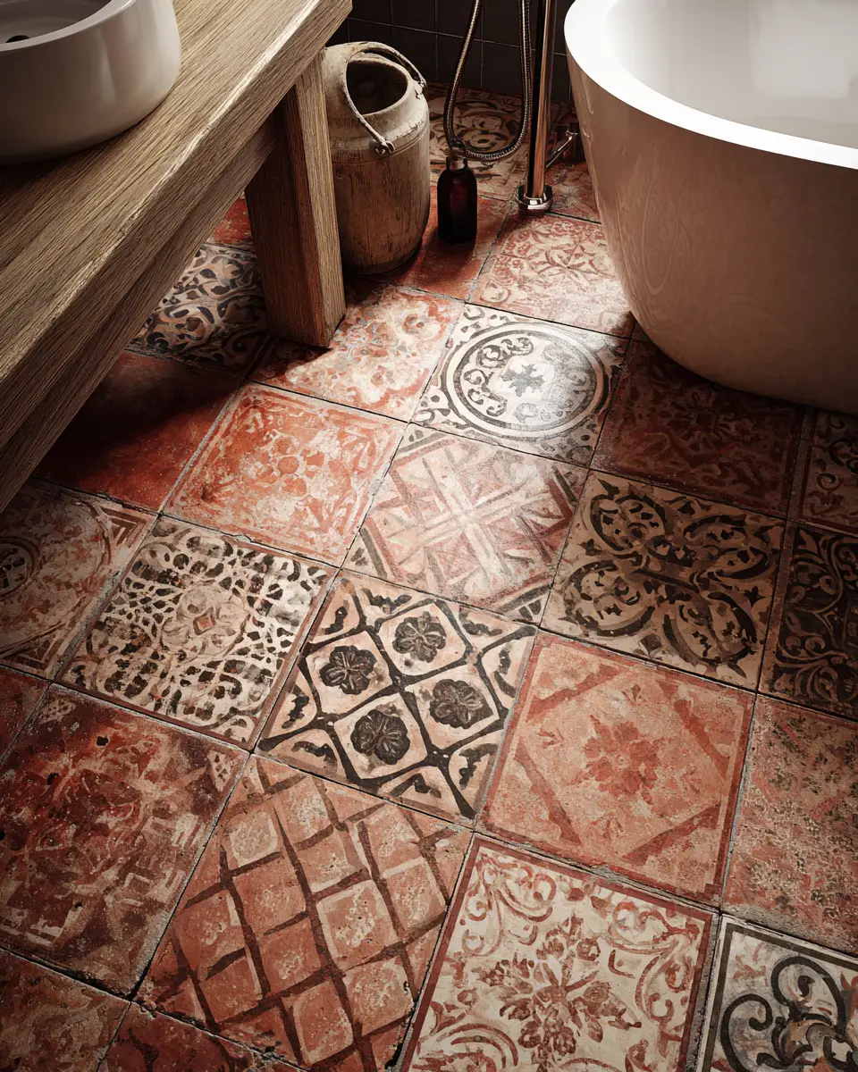 Terracotta Bathroom Decor Ideas