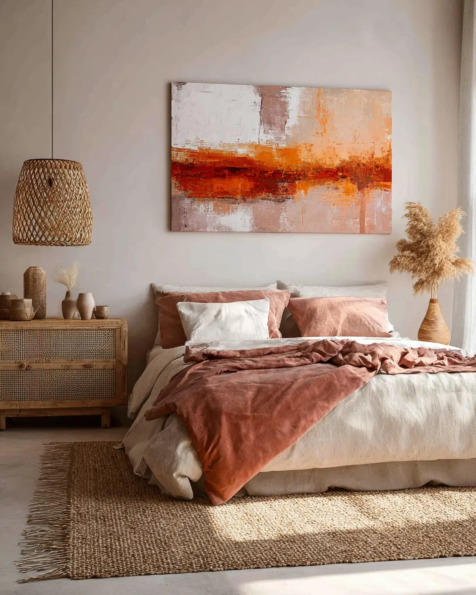 Terracotta Bedroom Decor Ideas - Featured
