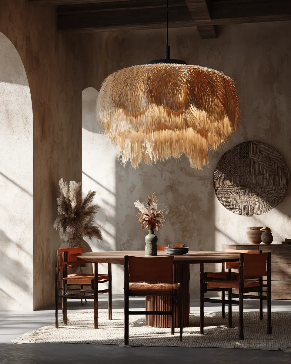 Terracotta Boho Dining Room Decor Ideas