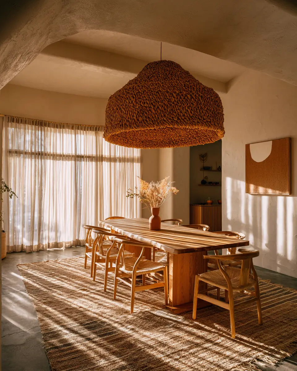 Terracotta Boho Dining Room Decor Ideas