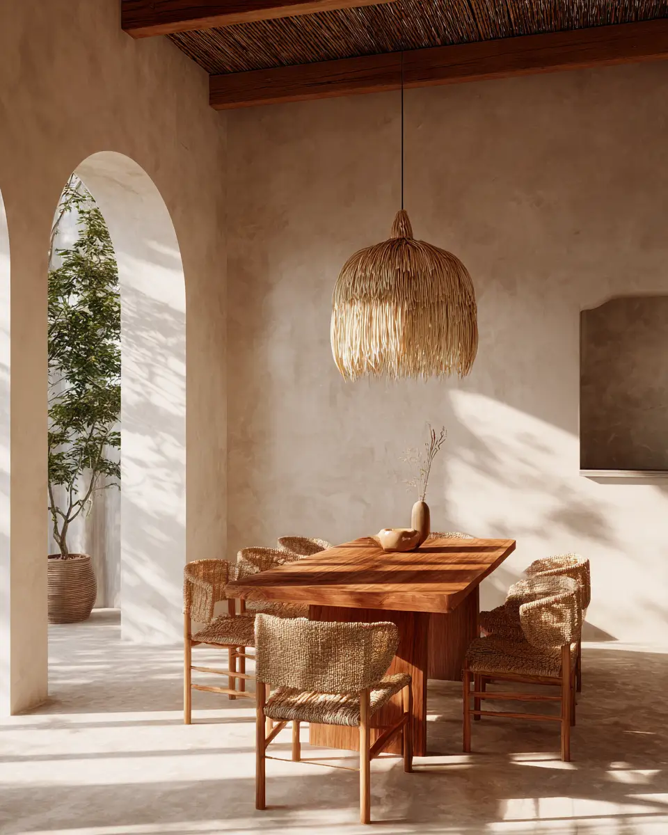 Terracotta Boho Dining Room Decor Ideas