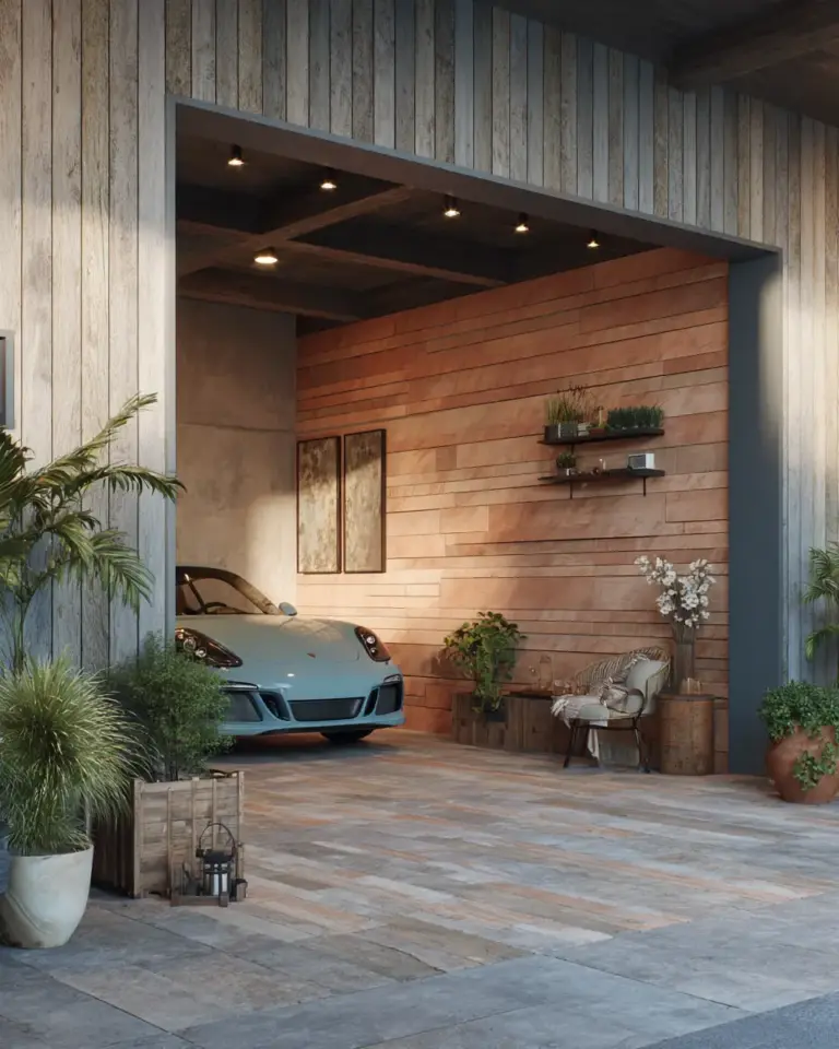 Terracotta Coastal Garage Decor Ideas - Featured