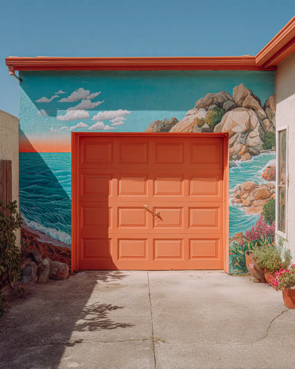 Terracotta Coastal Garage Decor Ideas