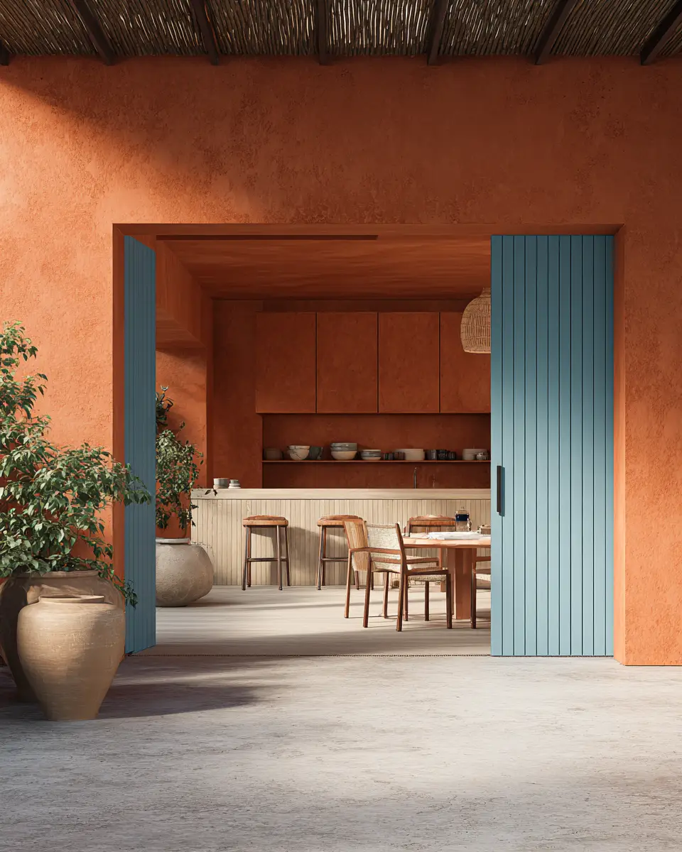 Terracotta Coastal Garage Decor Ideas