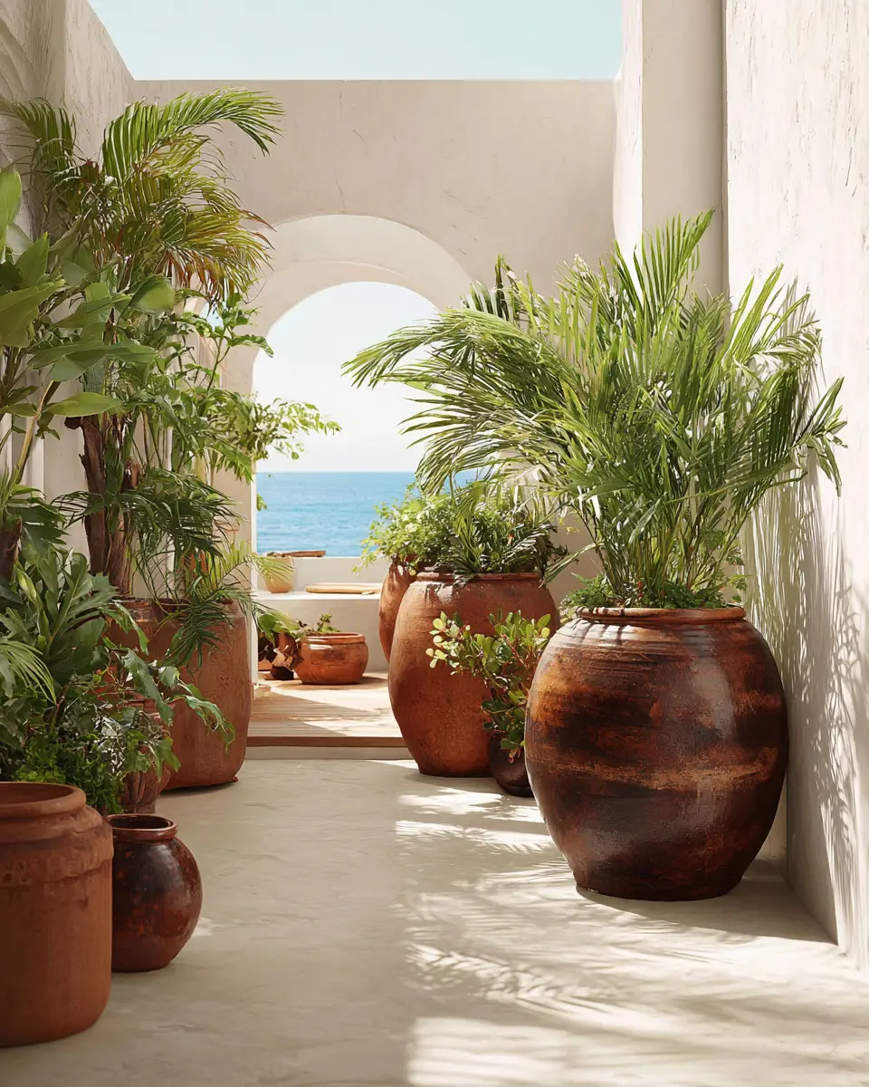 Terracotta Coastal Garage Decor Ideas