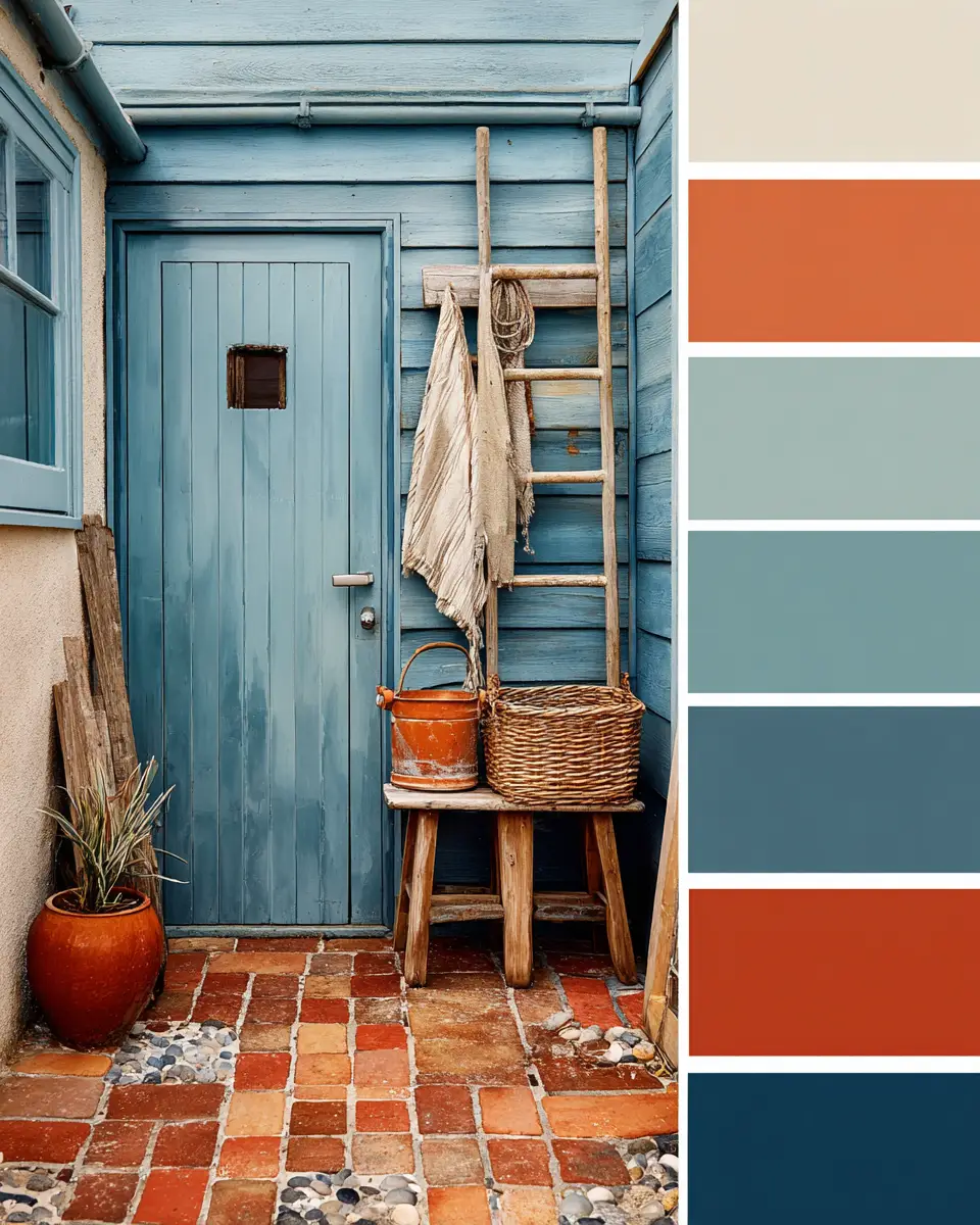 Terracotta Coastal Garage Decor Ideas