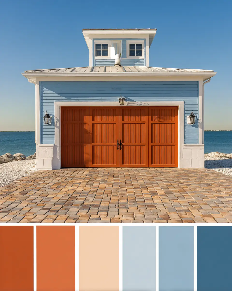 Terracotta Coastal Garage Decor Ideas