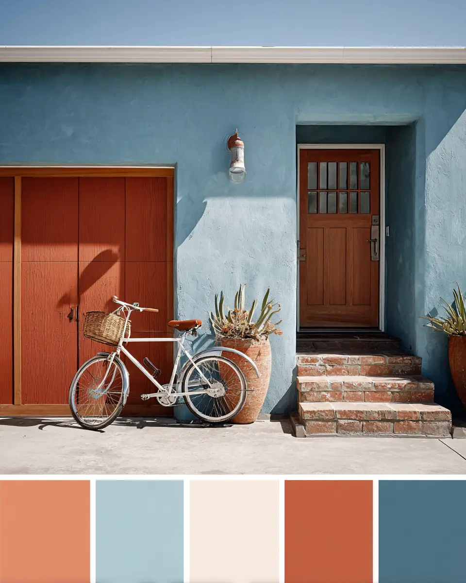 Terracotta Coastal Garage Decor Ideas