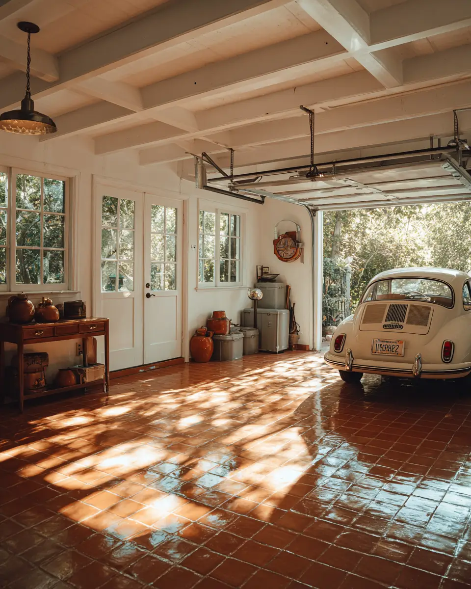 Terracotta Coastal Garage Decor Ideas