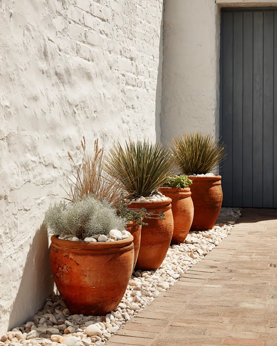 Terracotta Coastal Garage Decor Ideas