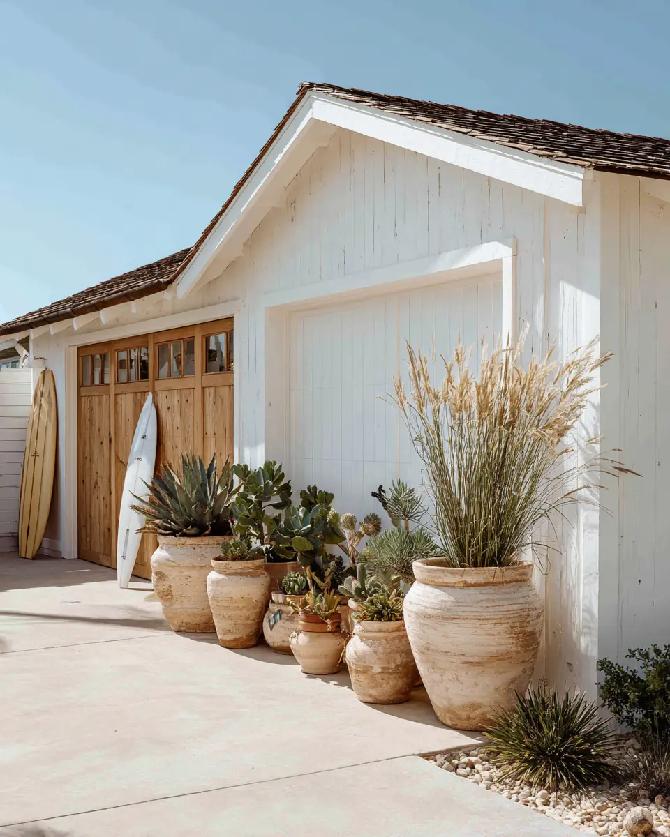 Terracotta Coastal Garage Decor Ideas