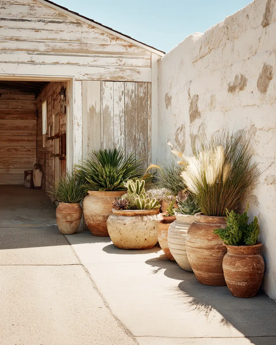 Terracotta Coastal Garage Decor Ideas