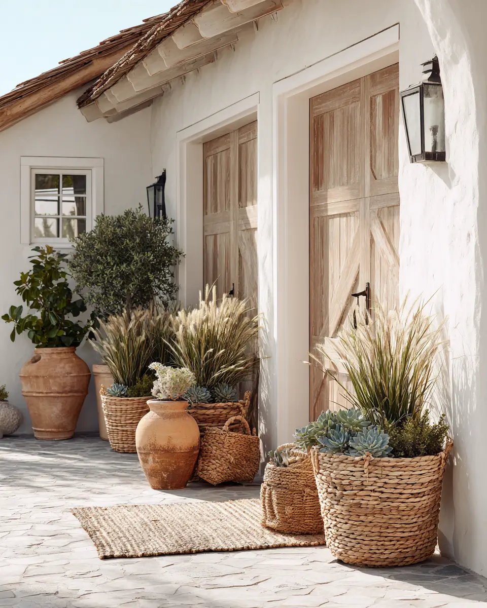 Terracotta Coastal Garage Decor Ideas