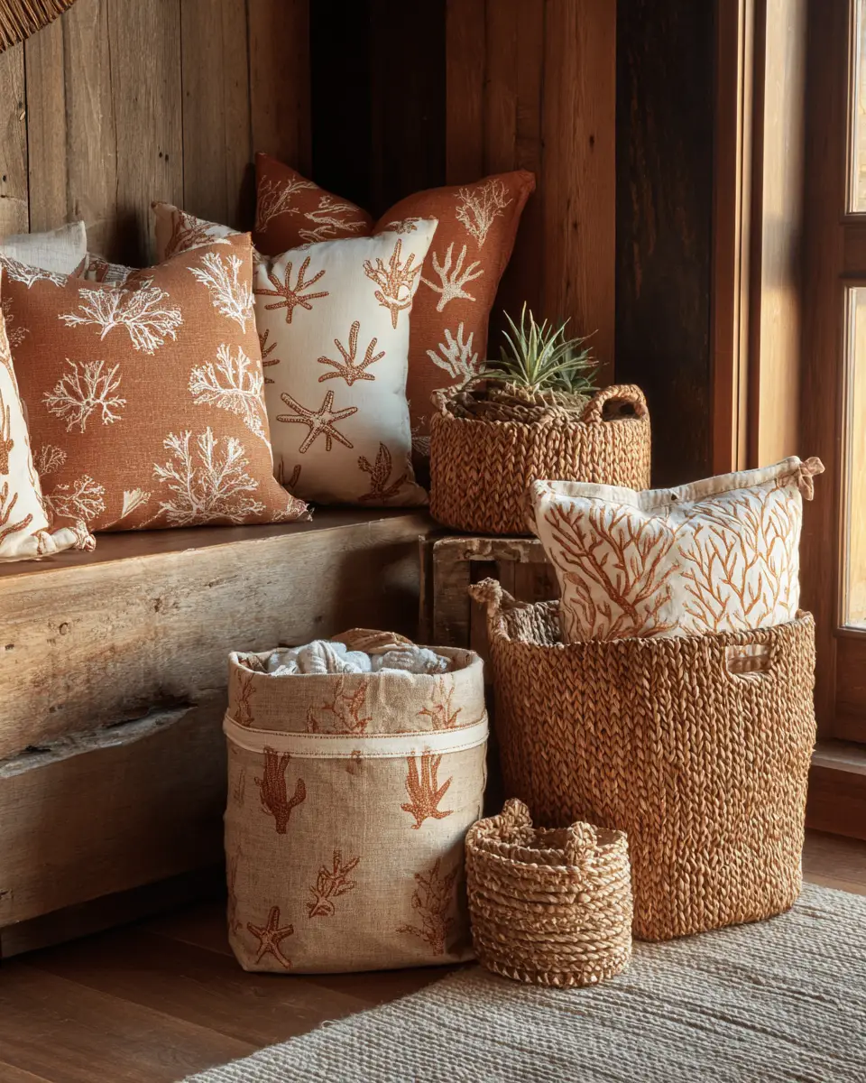 Terracotta Coastal Garage Decor Ideas