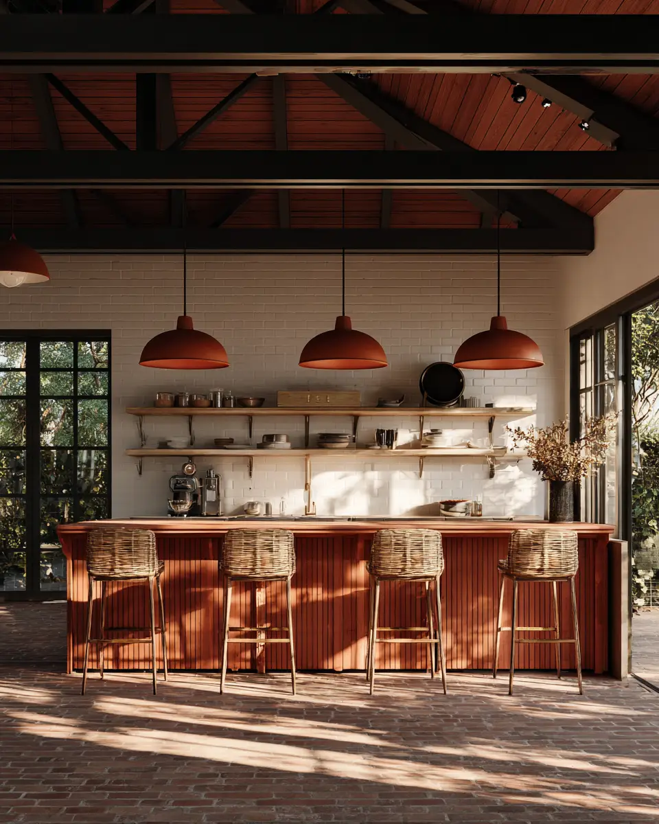 Terracotta Coastal Garage Decor Ideas