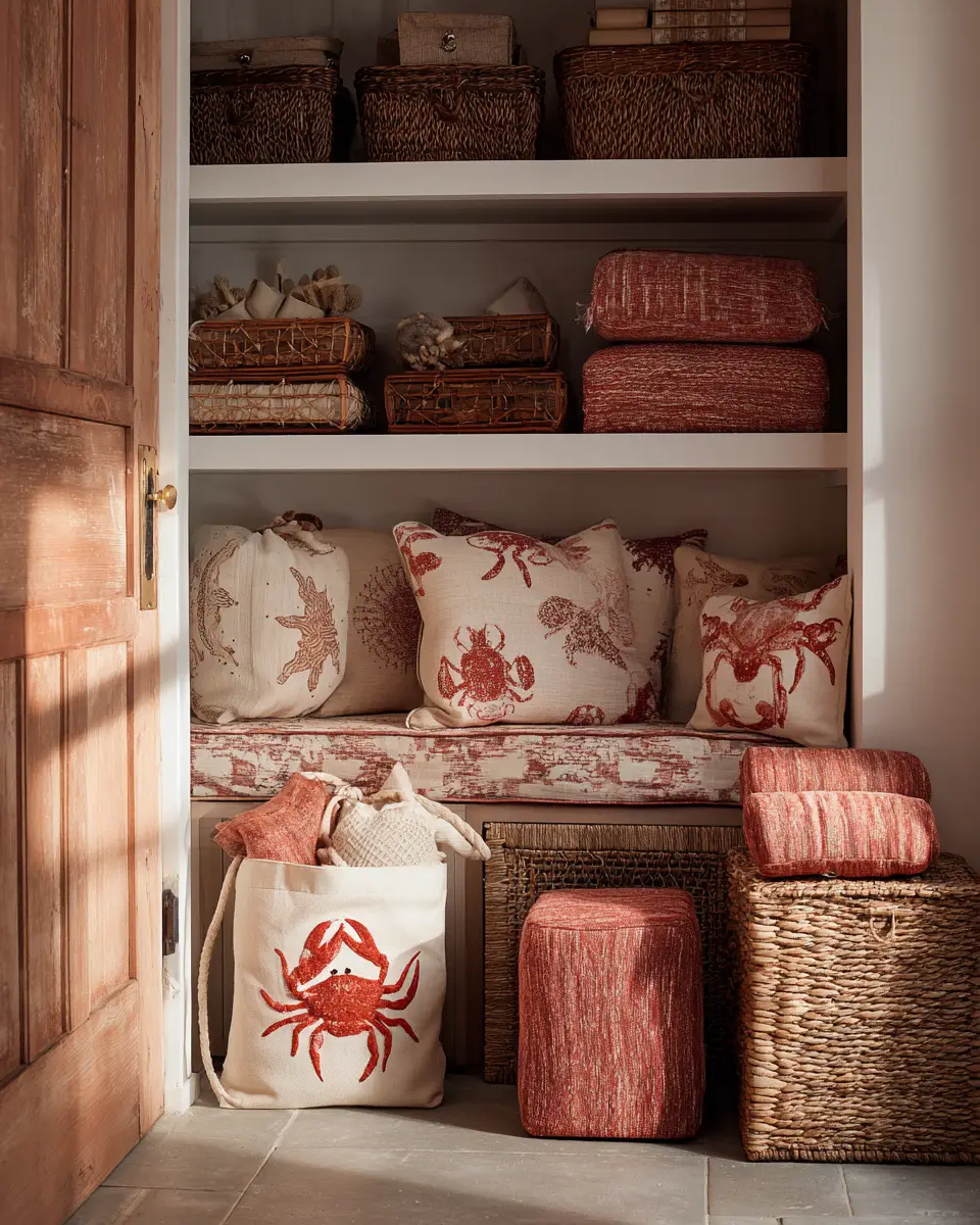 Terracotta Coastal Garage Decor Ideas