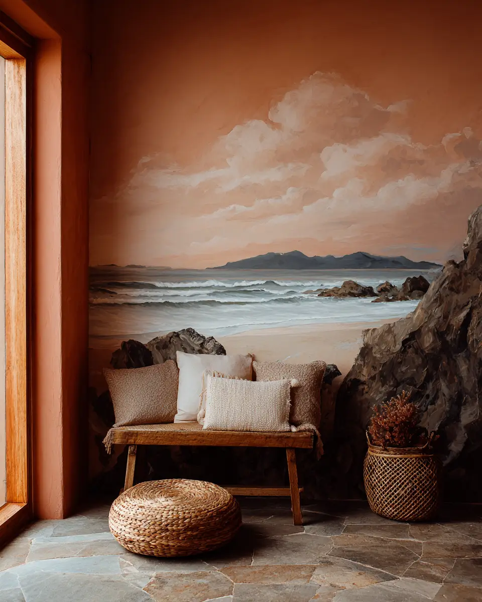 Terracotta Coastal Garage Decor Ideas