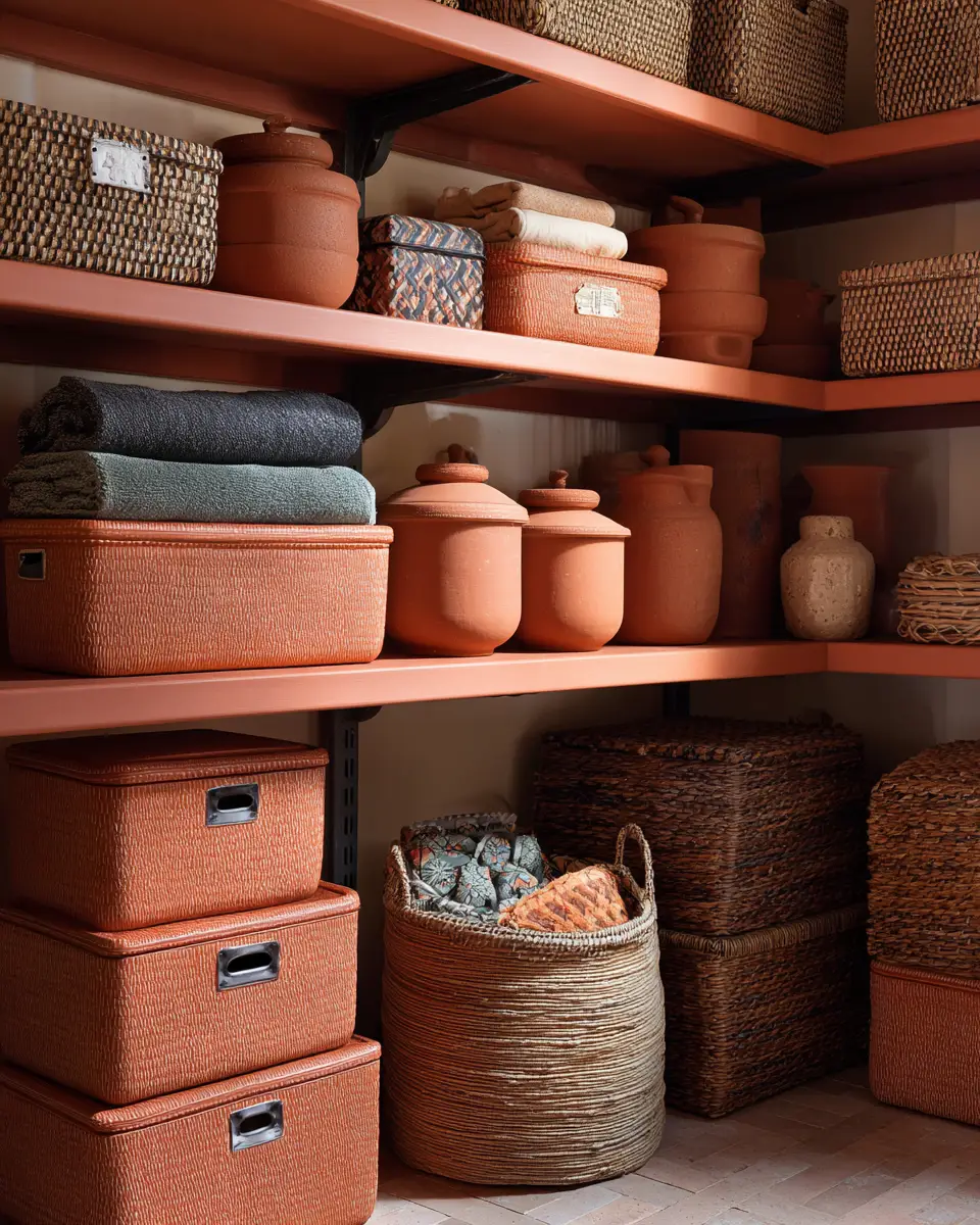 Terracotta Coastal Garage Decor Ideas