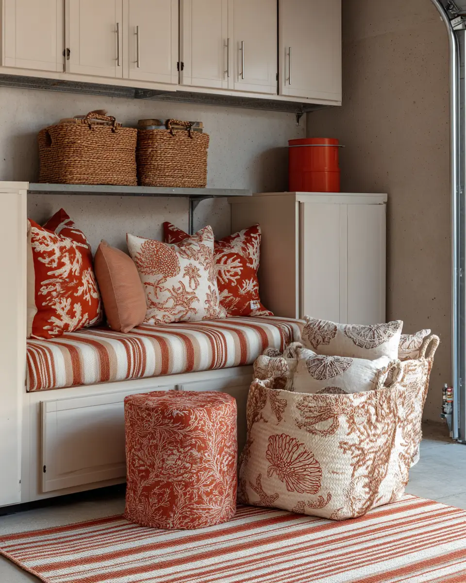 Terracotta Coastal Garage Decor Ideas