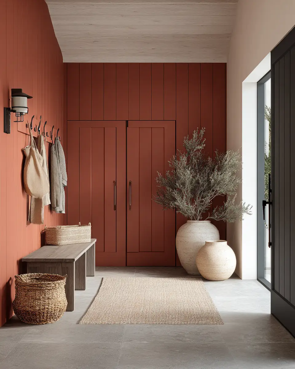 Terracotta Coastal Garage Decor Ideas