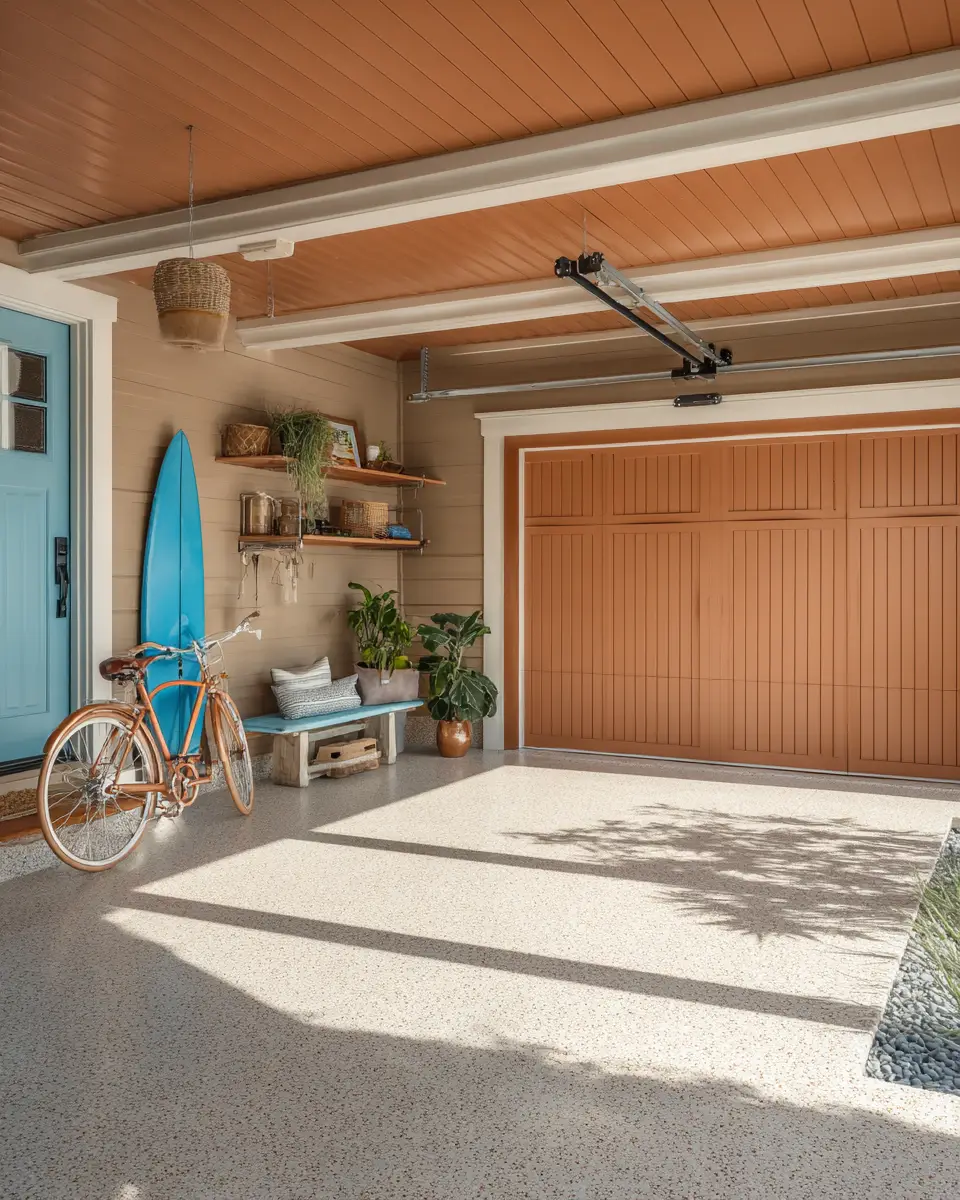Terracotta Coastal Garage Decor Ideas