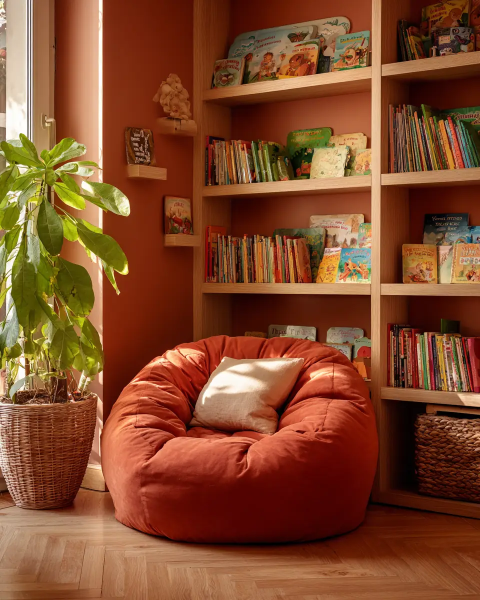 Terracotta Eclectic Nursery Decor Ideas