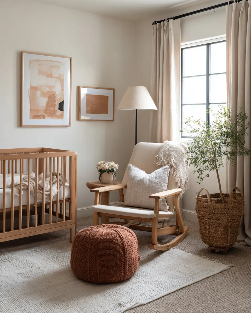 Terracotta Eclectic Nursery Decor Ideas