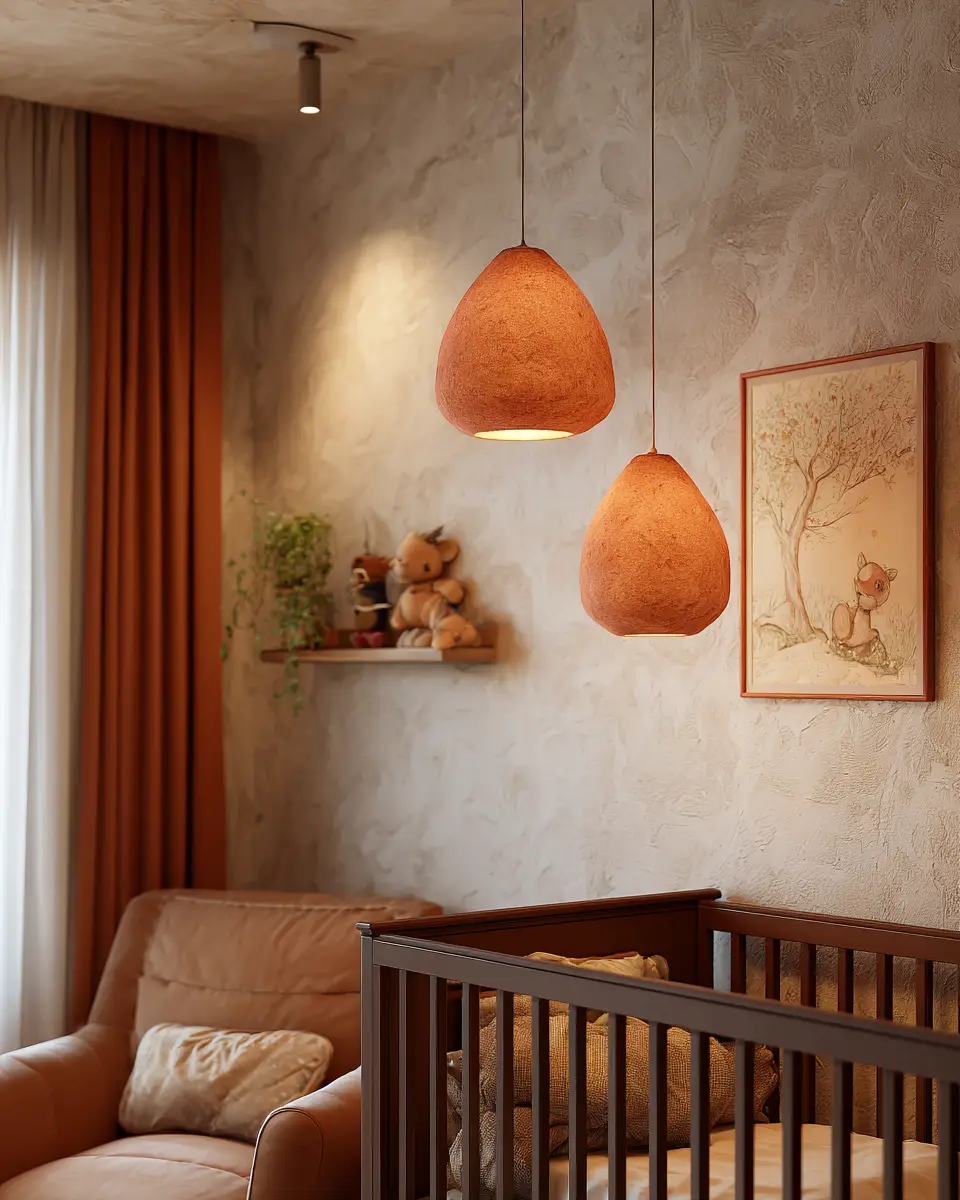 Terracotta Eclectic Nursery Decor Ideas
