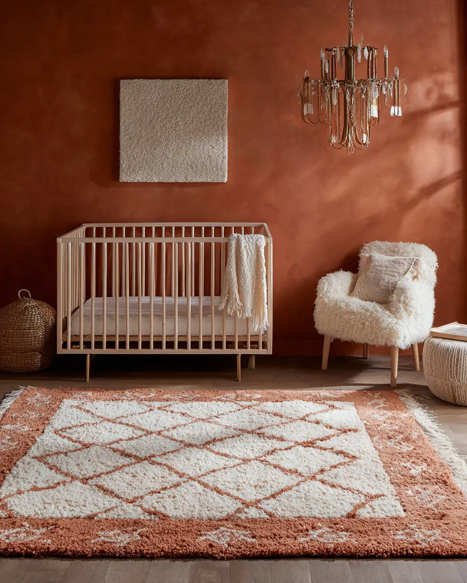 Terracotta Eclectic Nursery Decor Ideas