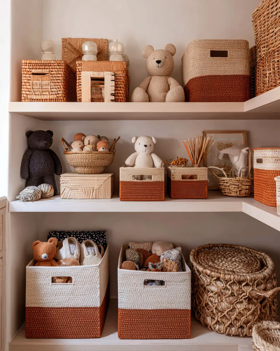 Terracotta Eclectic Nursery Decor Ideas