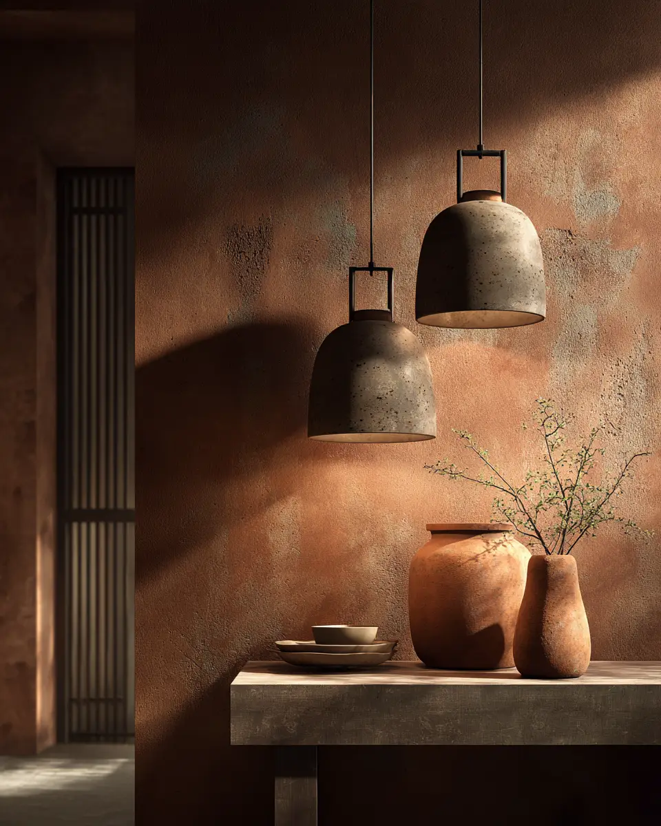 Terracotta Industrial Entryway Decor Ideas