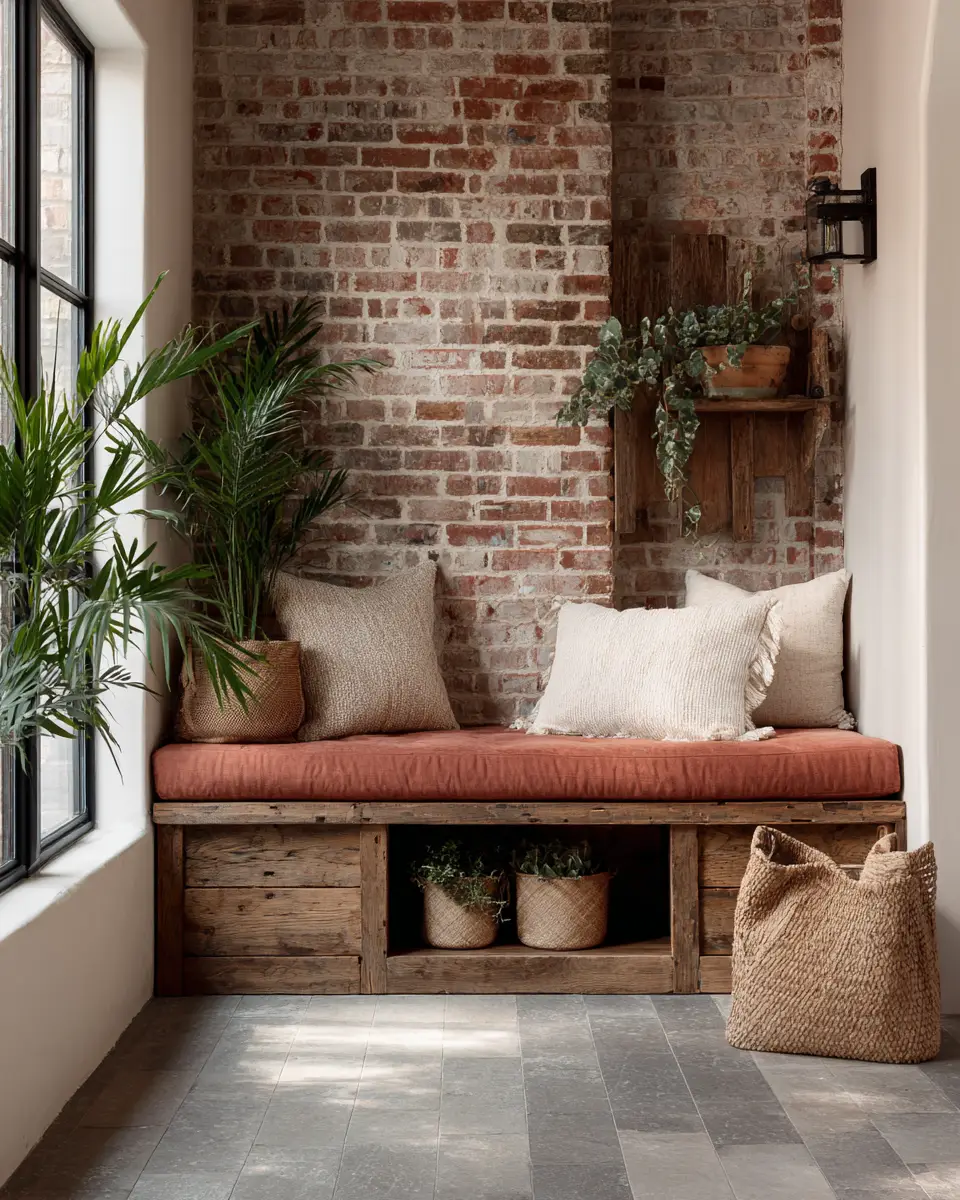 Terracotta Industrial Entryway Decor Ideas