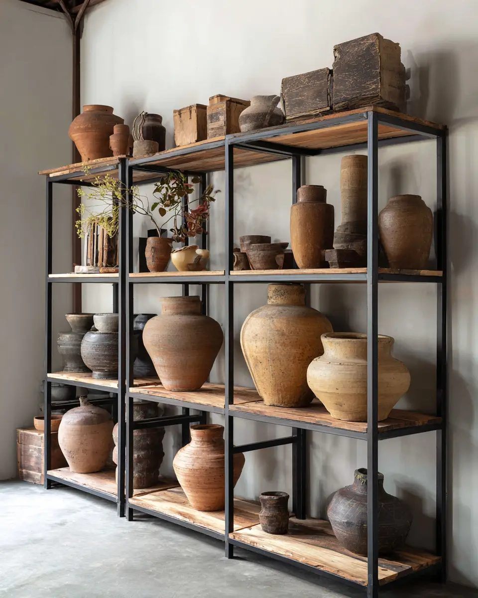 Terracotta Industrial Entryway Decor Ideas