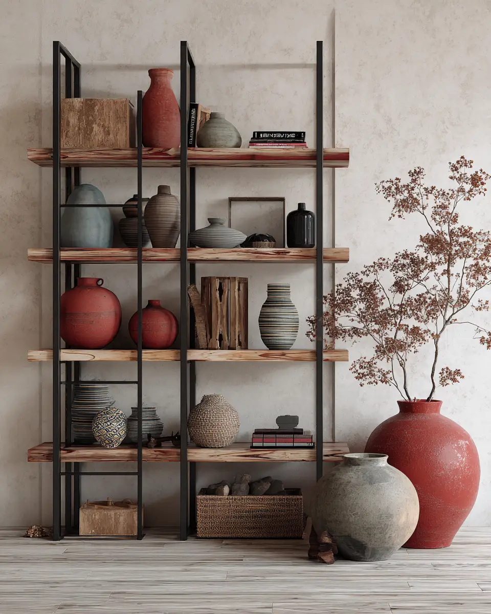 Terracotta Industrial Entryway Decor Ideas