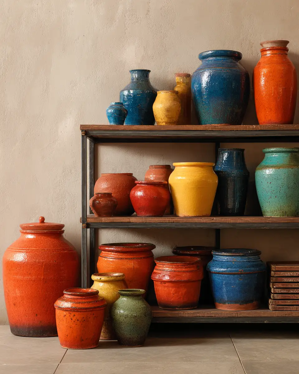 Terracotta Industrial Entryway Decor Ideas