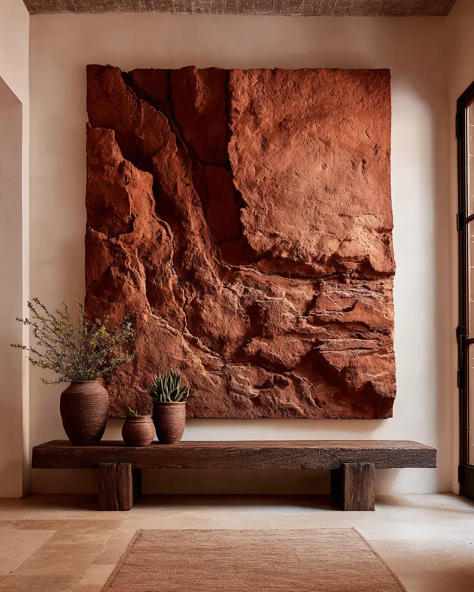 Terracotta Industrial Entryway Decor Ideas