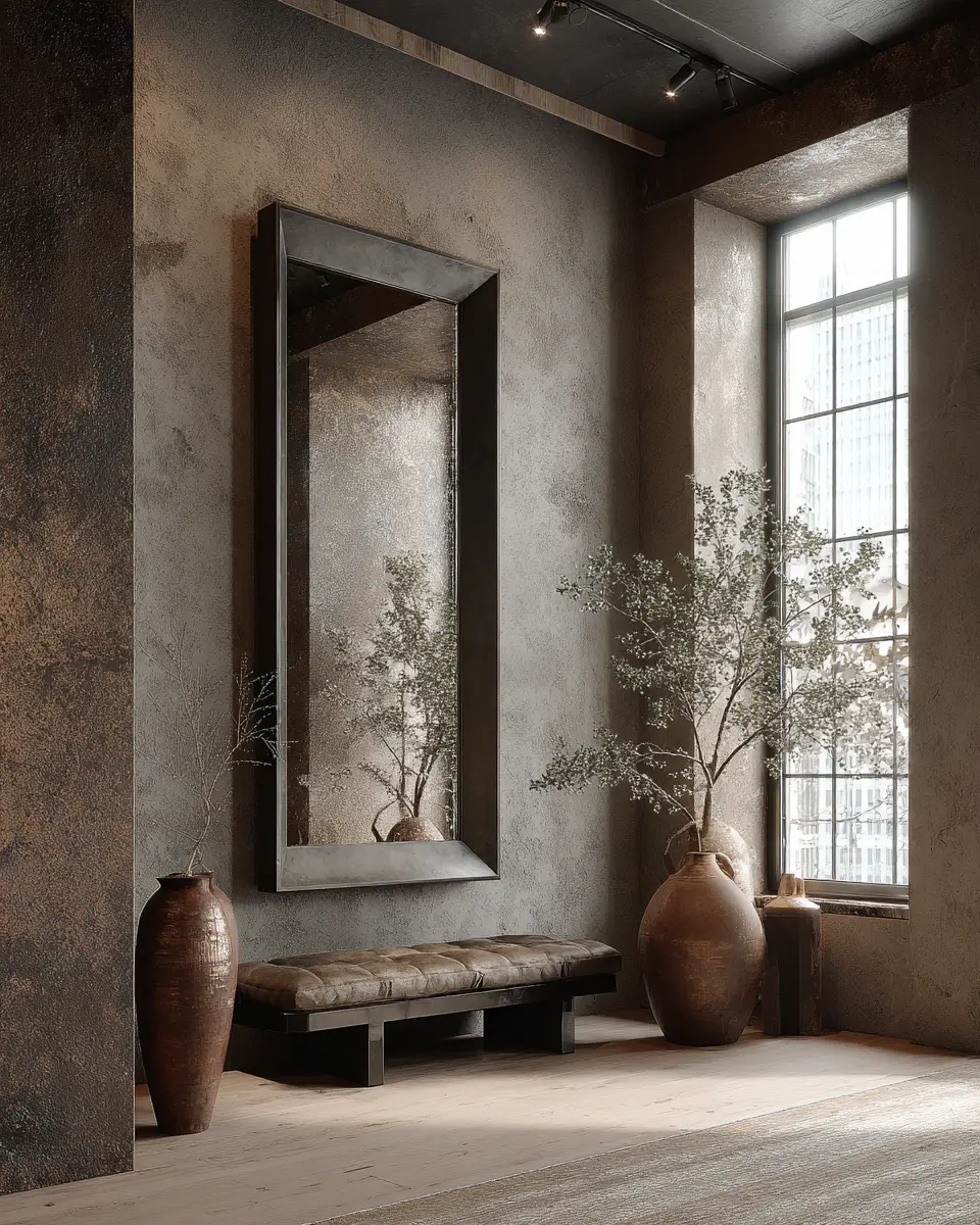 Terracotta Industrial Entryway Decor Ideas