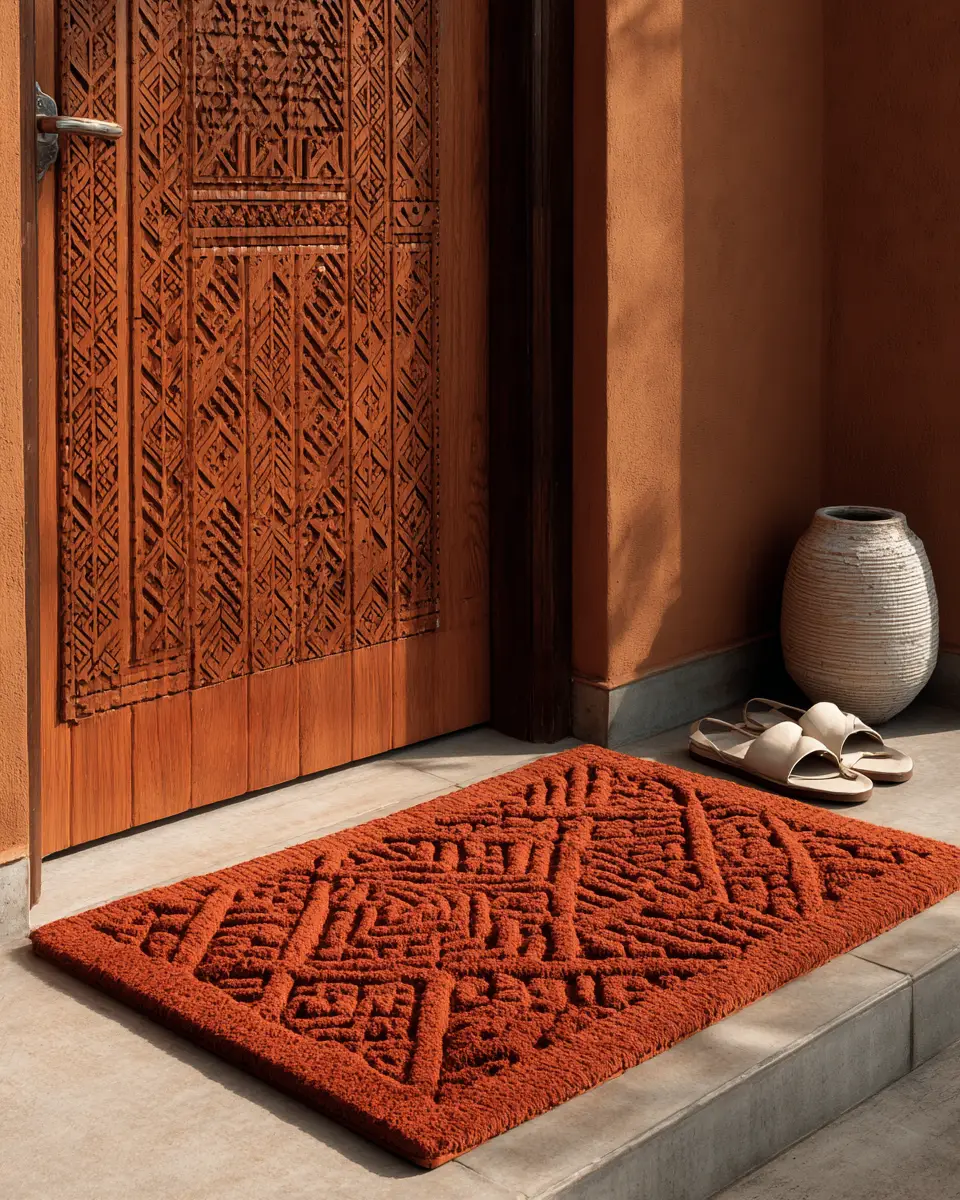 Terracotta Industrial Entryway Decor Ideas