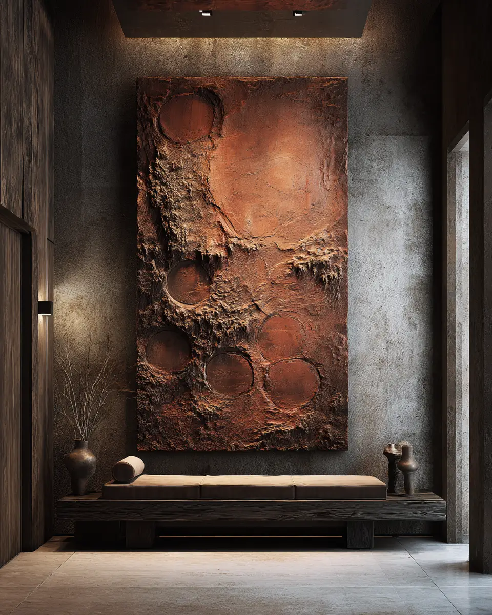 Terracotta Industrial Entryway Decor Ideas