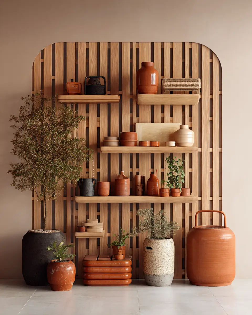 Terracotta Japandi Bedroom Decor Ideas