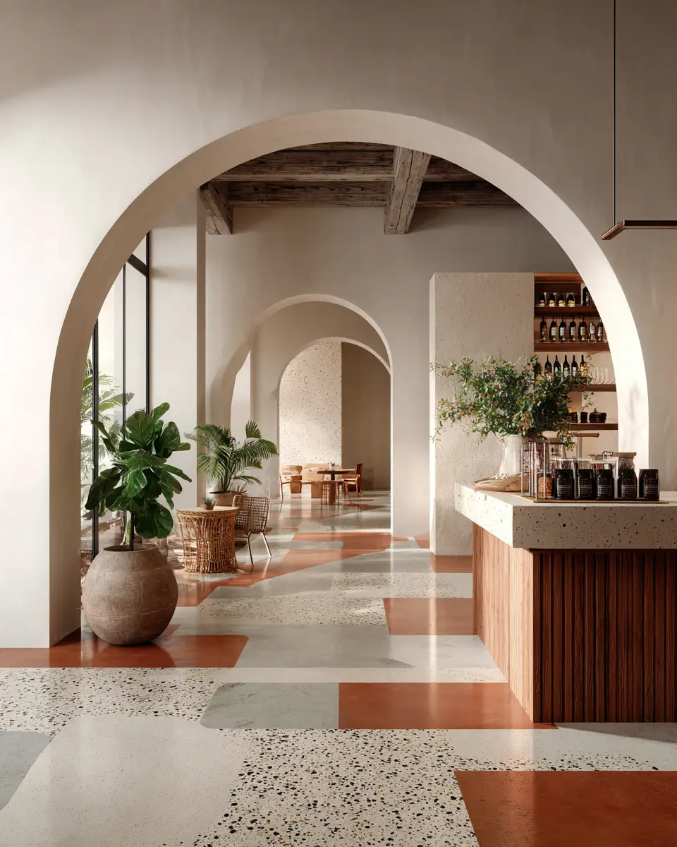 Terracotta Japandi Garage Decor Ideas