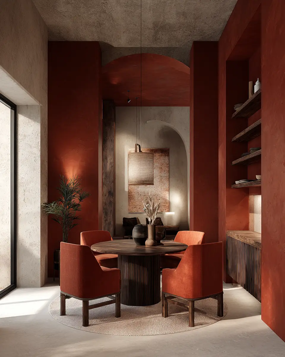 Terracotta Japandi Garage Decor Ideas