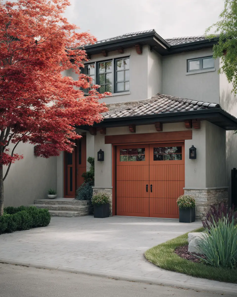 Terracotta Japandi Garage Decor Ideas