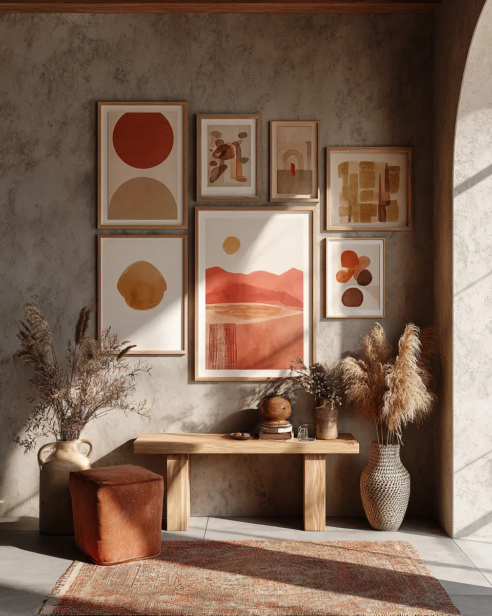 Terracotta Japandi Garage Decor Ideas